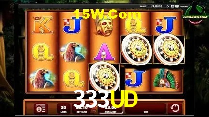 Tela de boas-vindas e lobby de jogos do aplicativo 333UD